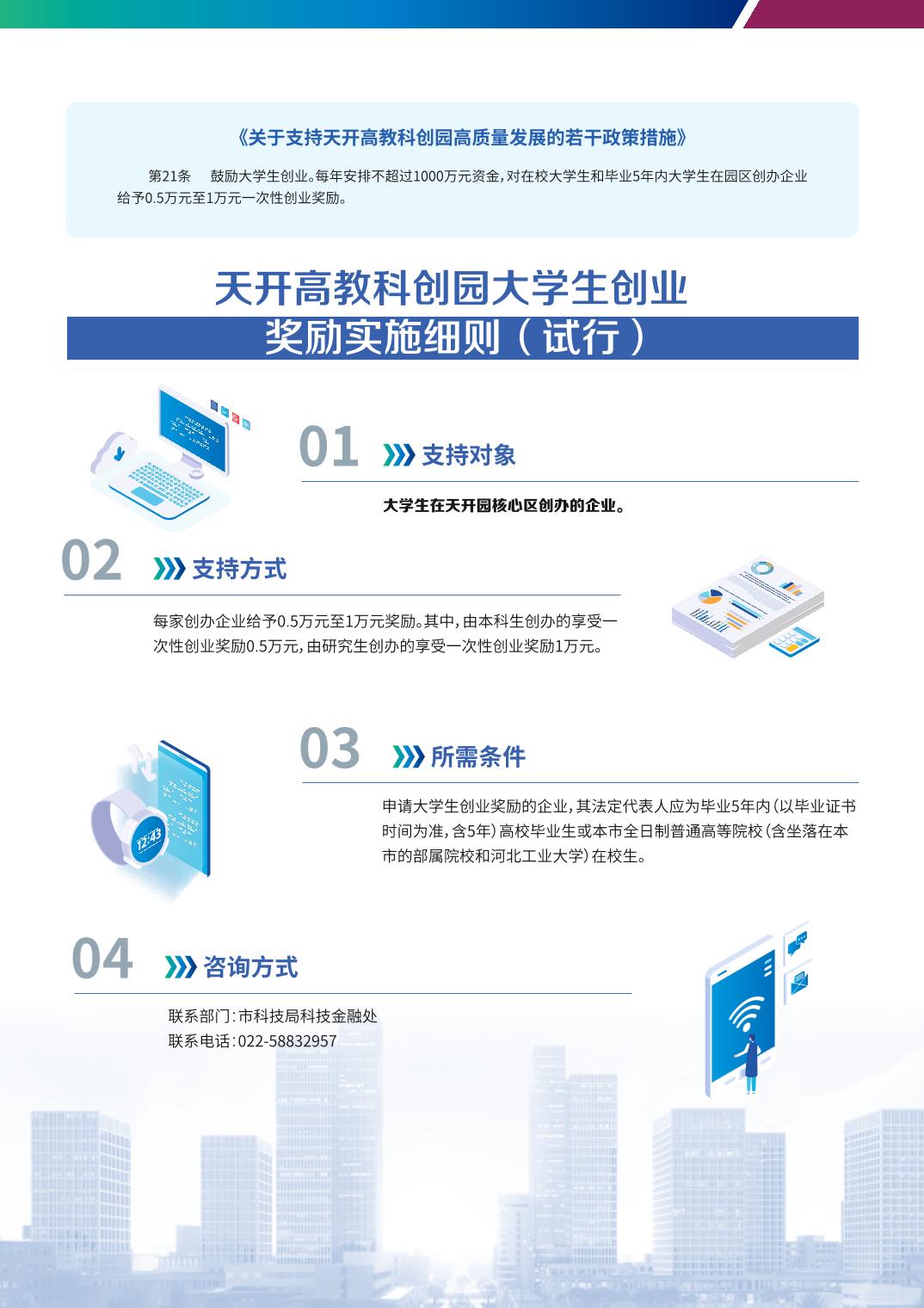 政策措施|【一圖讀懂】2.天開高教科創園大學生創業獎勵實施細則（試行）